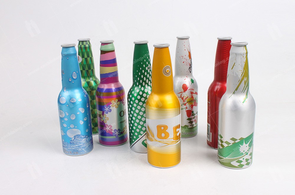 Aluminum Beer bottle Shining Aluminum Packaging