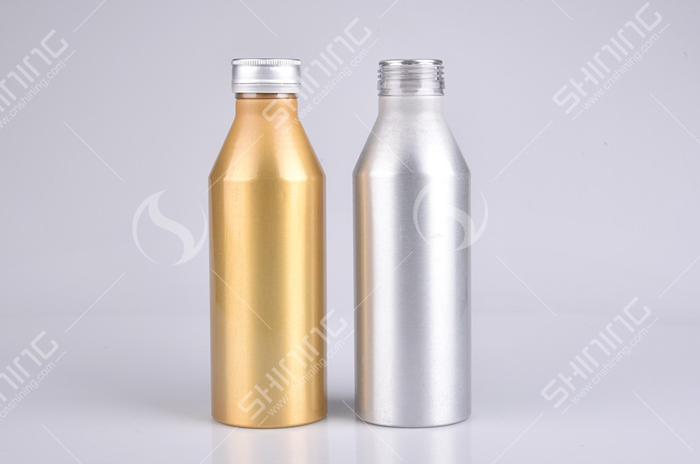 Aluminum Sparkling Water Bottle Shining Aluminum Packaging