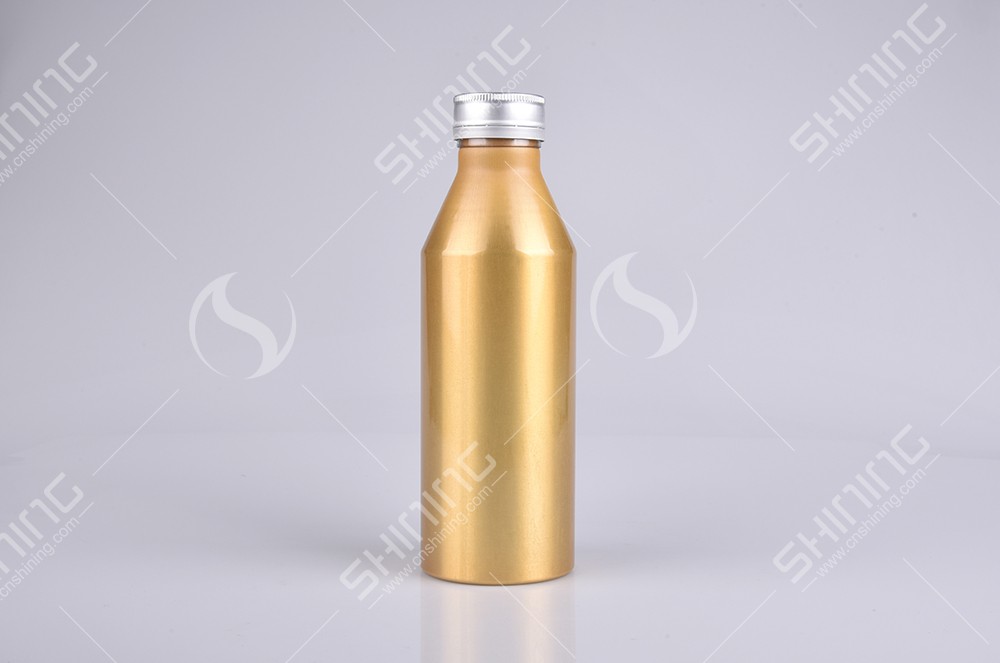 Aluminum Sparkling Water Bottle Shining Aluminum Packaging