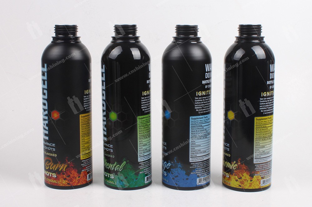 Aluminum Vodka Bottle Shining Aluminum Packaging