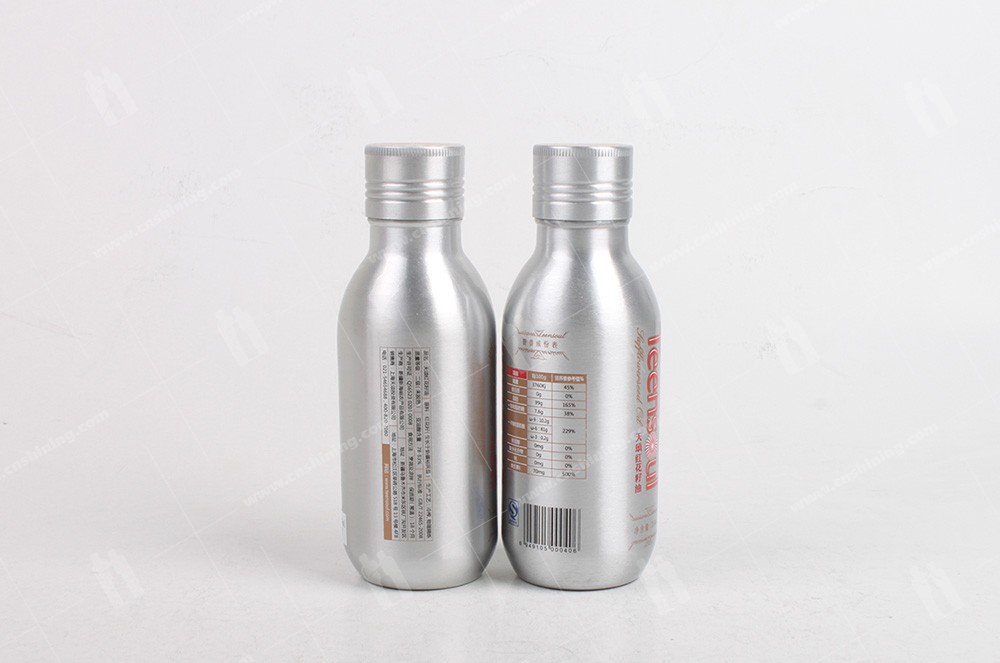 Aluminum Alcohol Drink Bottle Shining Aluminum Packaging