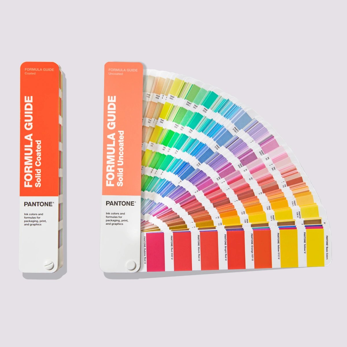 Справочник формул PANTONE, веерные каталоги и справочники.