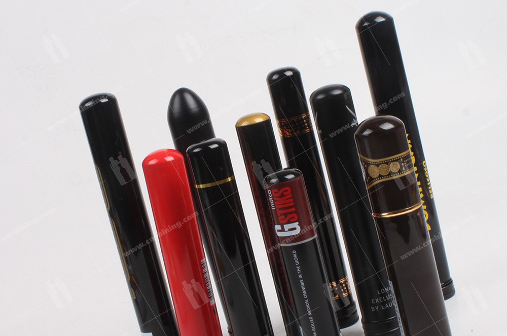Aluminum Cigar Tube Shining Aluminum Packaging