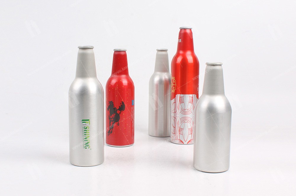 Aluminum Coffee Bottle Shining Aluminum Packaging
