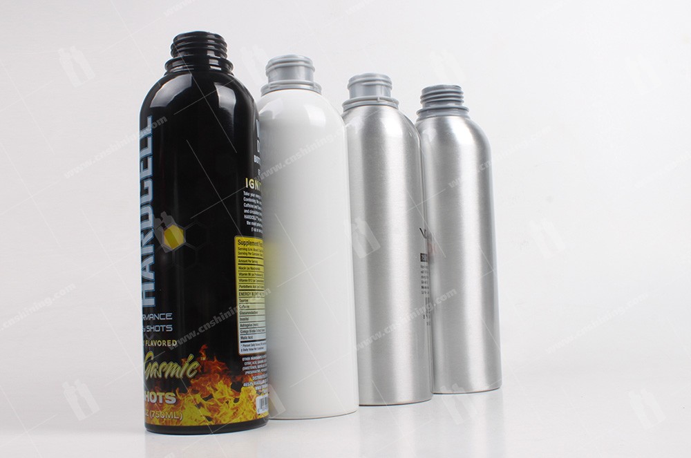 Aluminum Vodka Bottle Shining Aluminum Packaging