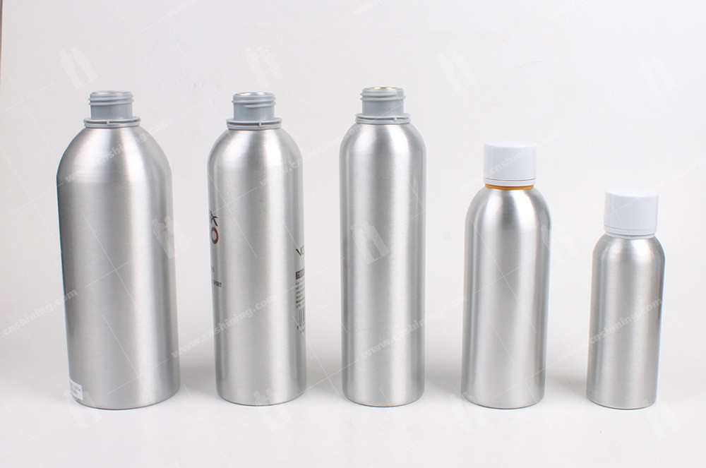 Aluminum Vodka Bottle Shining Aluminum Packaging
