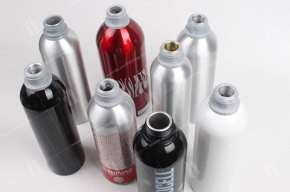 Aluminum Vodka Bottle Shining Aluminum Packaging