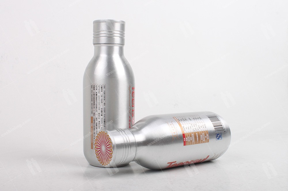 Aluminum Alcohol Drink Bottle Shining Aluminum Packaging