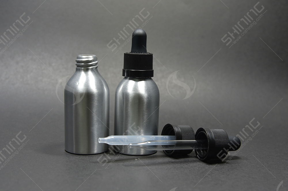 Vape E Juice Aluminum Dropper Bottle Manufactory Shining Aluminum