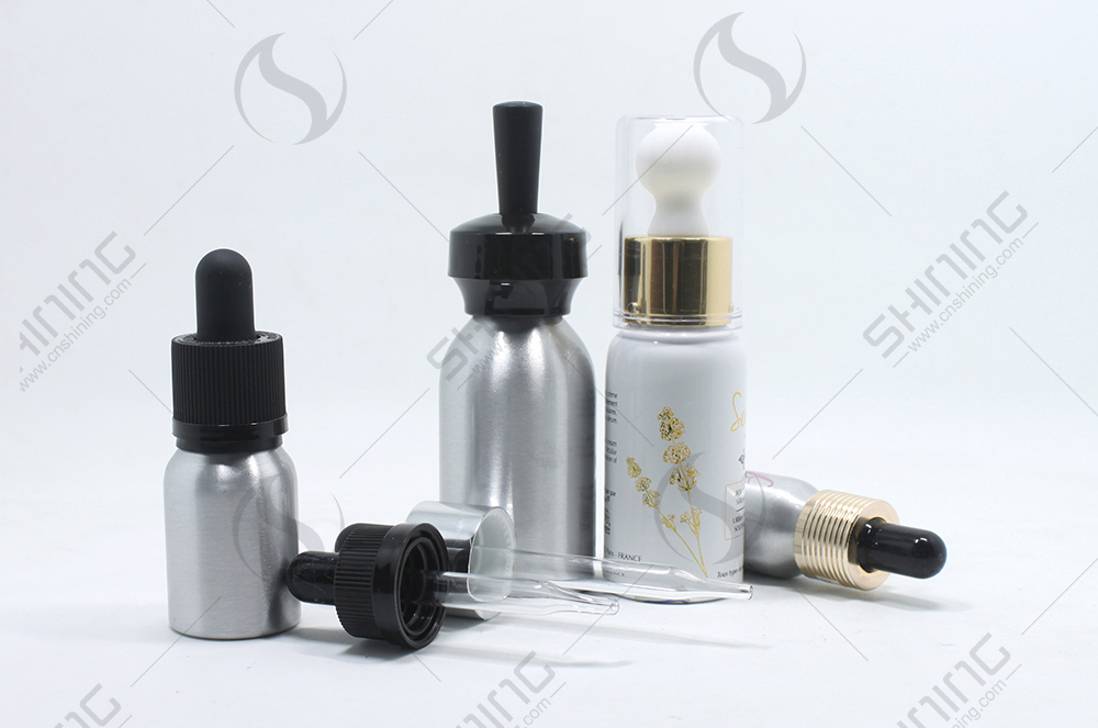 Vape E Juice Aluminum Dropper Bottle Manufactory Shining Aluminum