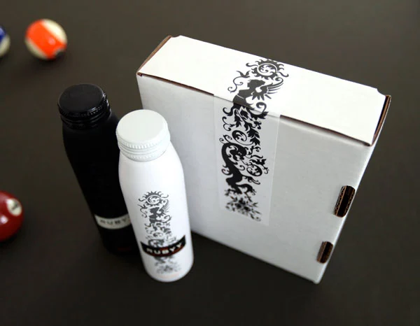 زجاجة روبي ألومنيوم سعة 355 مل لمشروب الطاقة