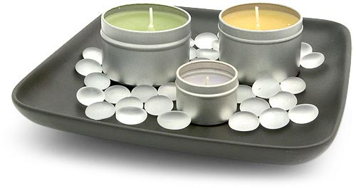 aluminum Deep Dish Tin Candles