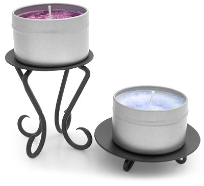 aluminum Fotted Candle Tins
