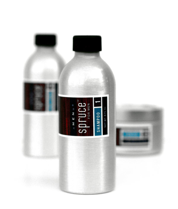 Aluminum Bottle Is A Premium Package For Shampoo (1)