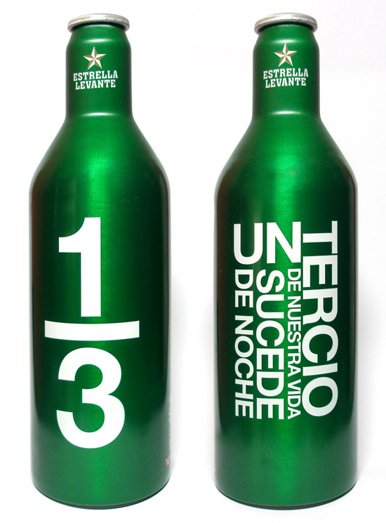 Aluminum beer bottle for crown cap (1)