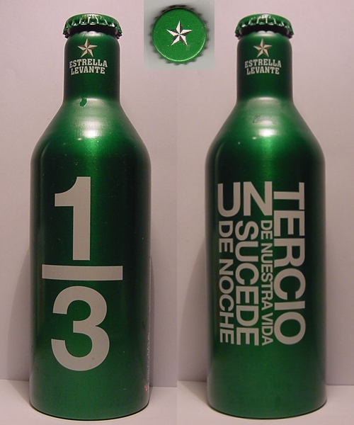 Aluminum beer bottle for crown cap (3)