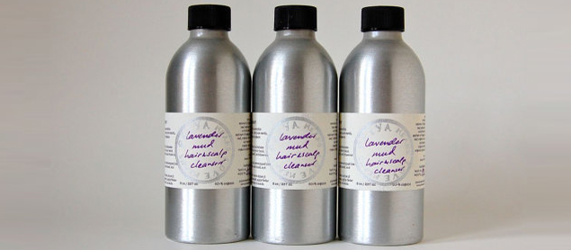 Aluminum bottle for hairscalp cleanser