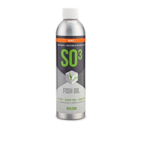 Frasco de alumínio SFH de 60 ml para óleo de peixe