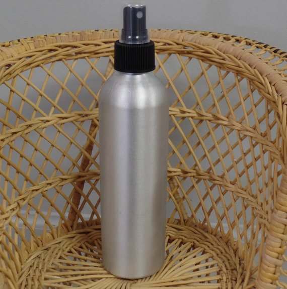 Aluminm Bottle With Black Fine Mist Sprayers (4)