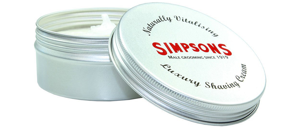 Aluminum jar for luxury shaving cream