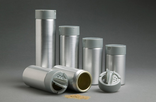 latas de especias de aluminio