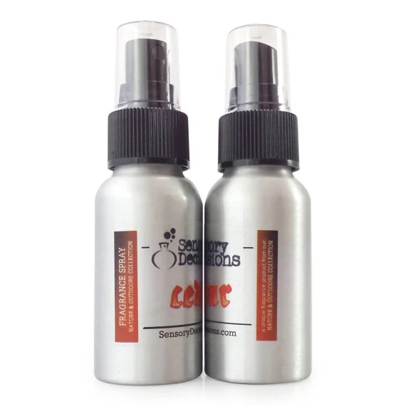 Frasco de alumínio de 150ml da Sensory Decisions para fragrâncias de casa e carro.