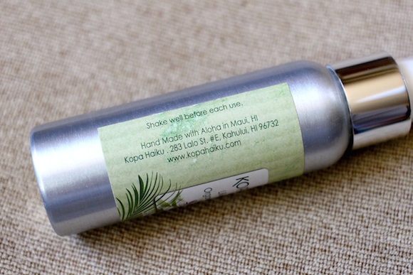 Botella de aluminio de 2 oz para Plumeria Organic Aroma Mist (2)