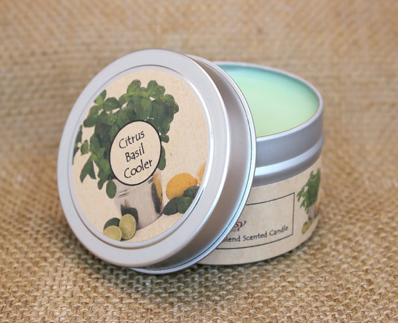 Aluminum Canister For Hand-poured Soy Blend Scented Candle (3)