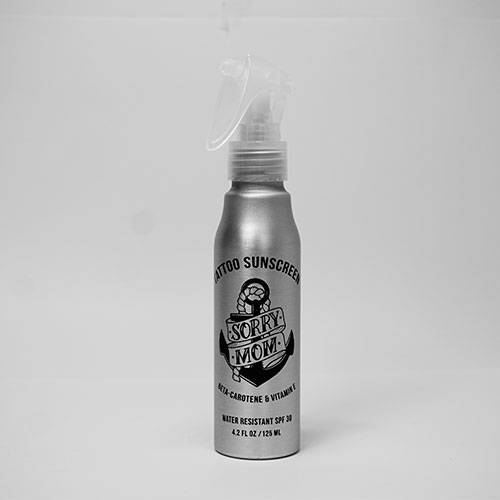 Aluminiumverpackung für Tattoo Lotion (1)