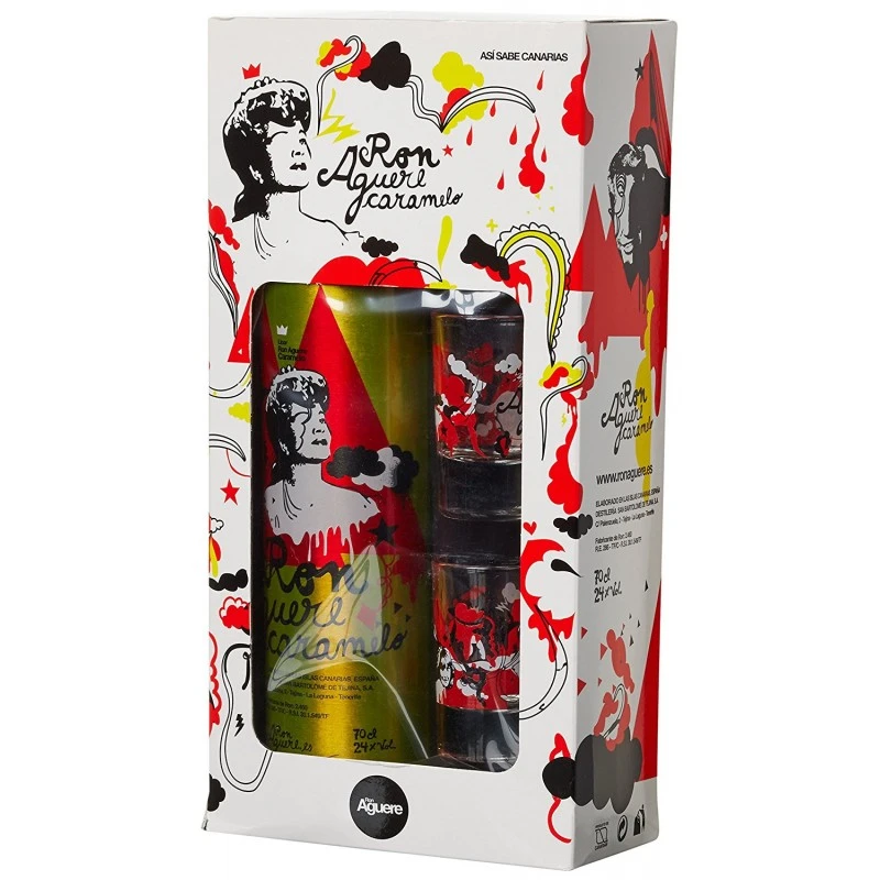 Bouteille en aluminium Ron Aguere de 700 ml pour Rhum