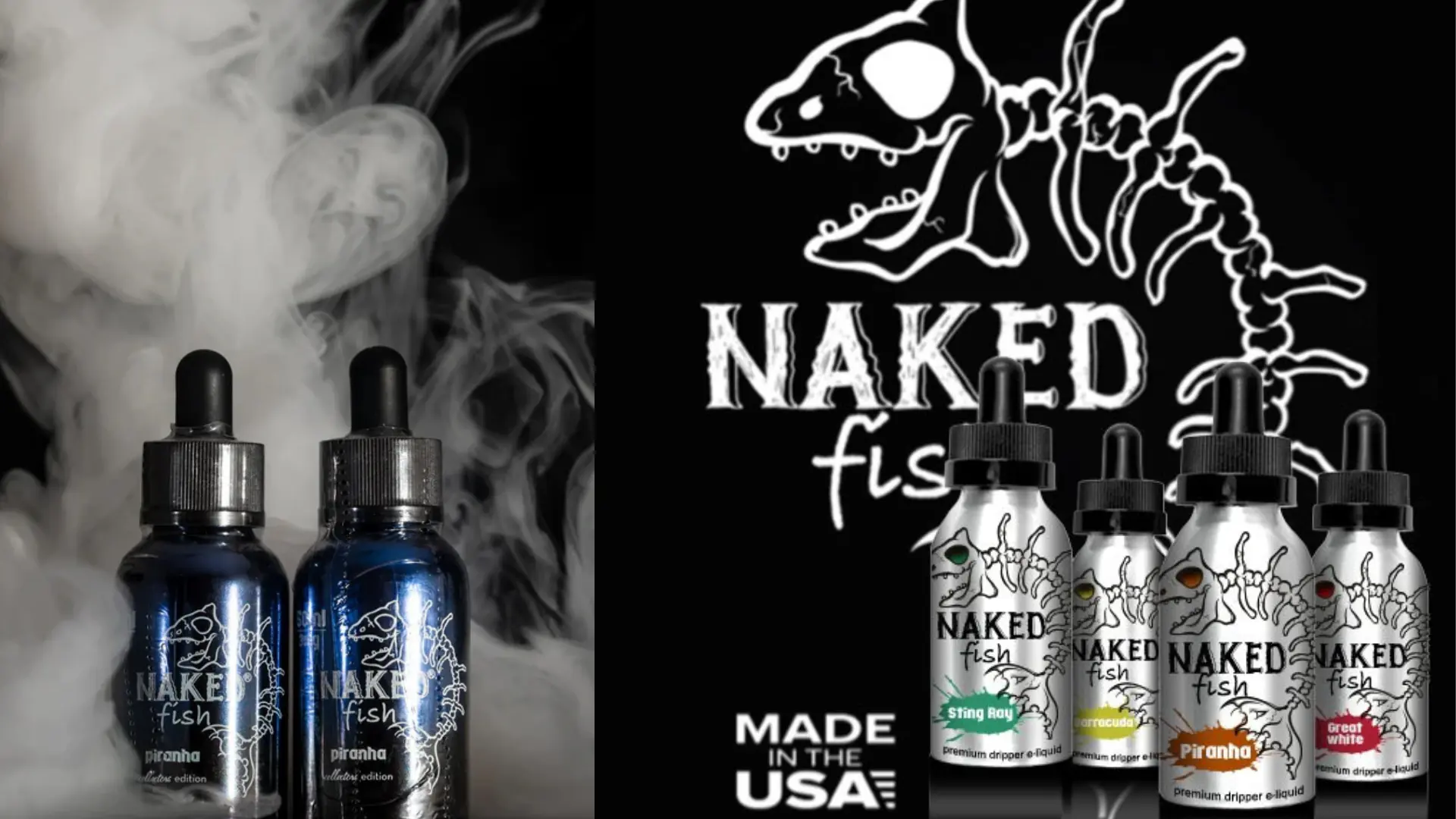 Naked Fish Aluminum Bottle