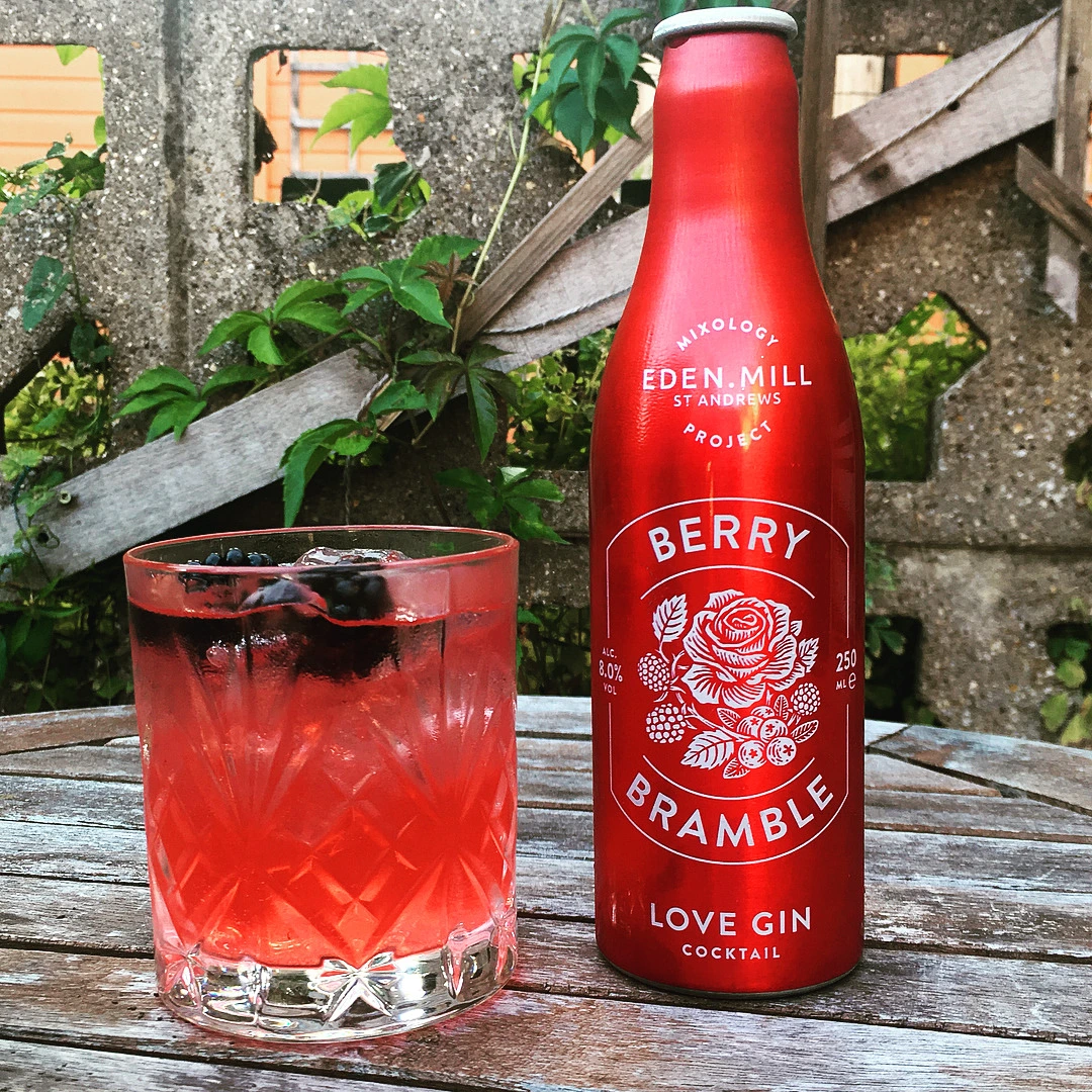 Botella de aluminio Eden Mill de 250 ml para bebidas