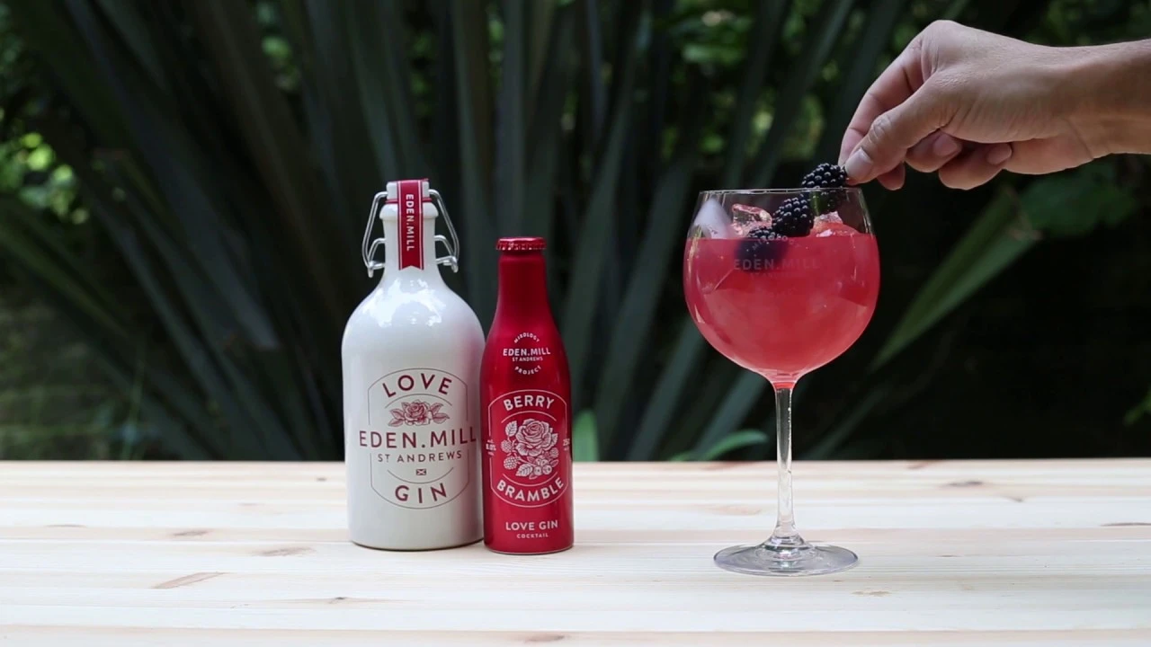 Botella de aluminio Eden Mill de 250 ml para bebidas