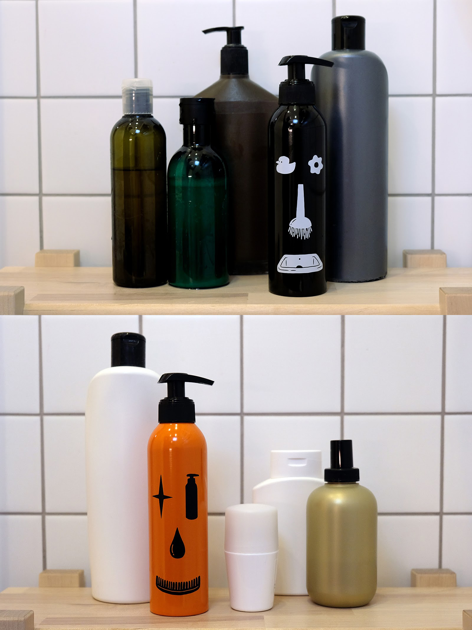 Aluminum Bottle for Mens Shampoo (2)