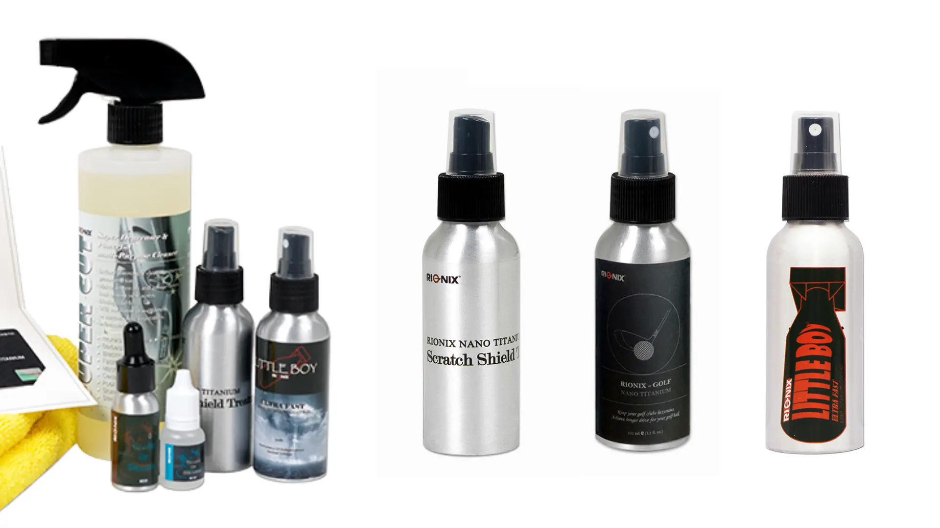 زجاجة ألومنيوم من ريونكس سعة 100 مل لصيانة المركبات