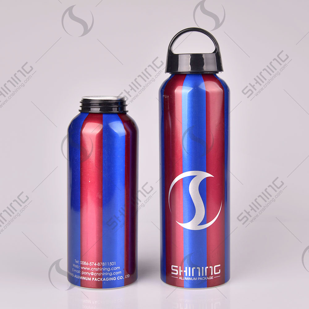 bouteilles de sport en aluminium