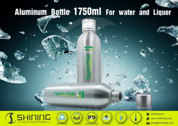aluminum water bottle