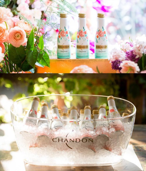 High-quality aluminum bottle sparkling wine