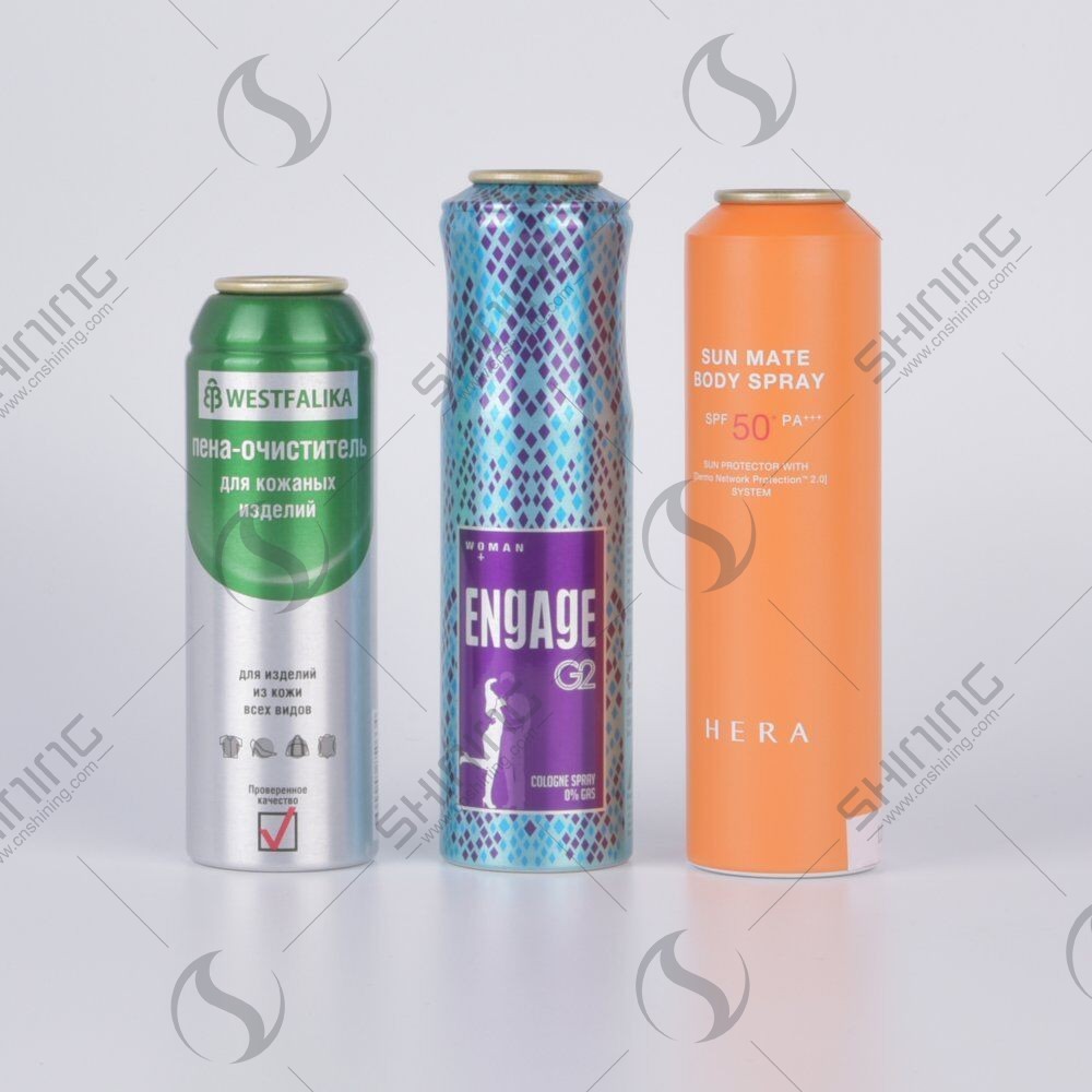 Aerosoldose aus Aluminium