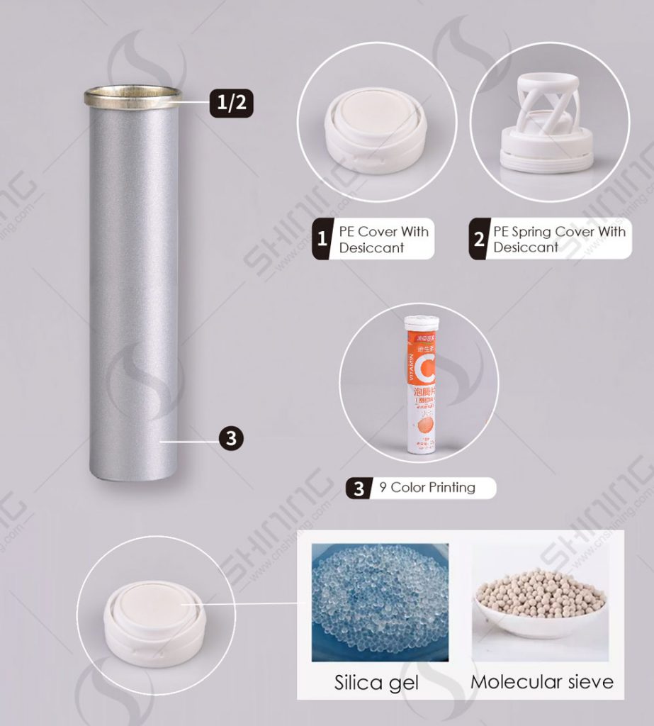 Aluminium Brausetabletten Dose