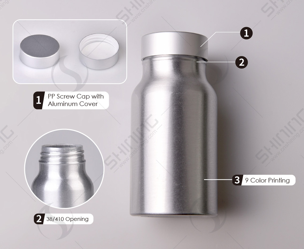 Aluminium Vitamin Bottles Manufacturers