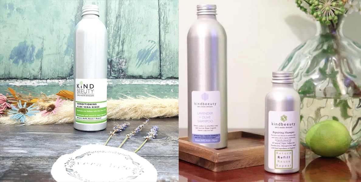 Flacon en aluminium KindBeeuty de 100 ml pour les soins personnels