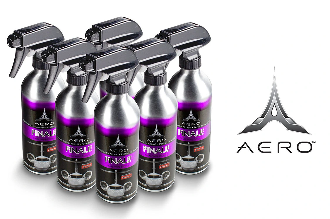 Frasco de alumínio AERO de 500ml para cuidados com o carro