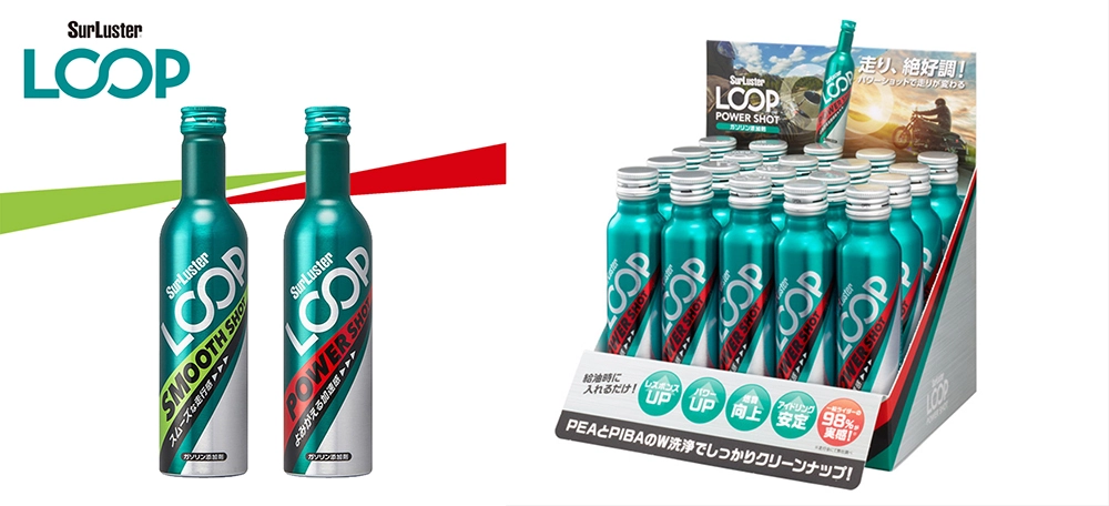 Flacon en aluminium SURLUSTER de 250 ml pour additif d'huile