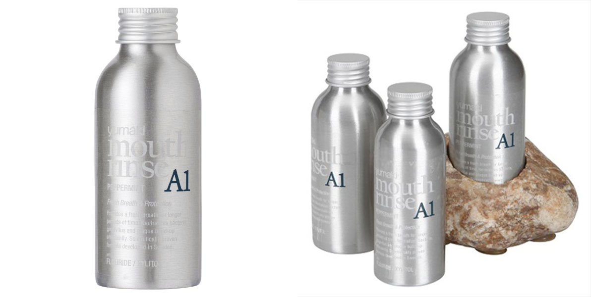 Aluminum Bottle for Mouthwash Manufactory