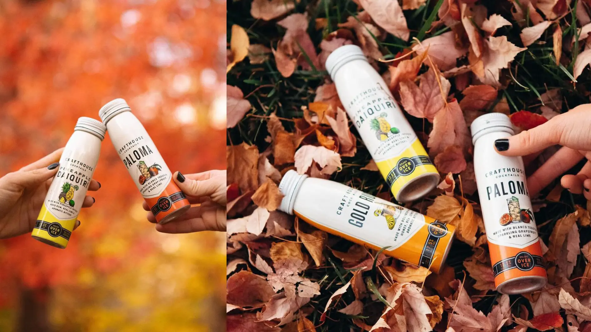 250ml CRAFTHOUSE aluminum bottle for Cocktails