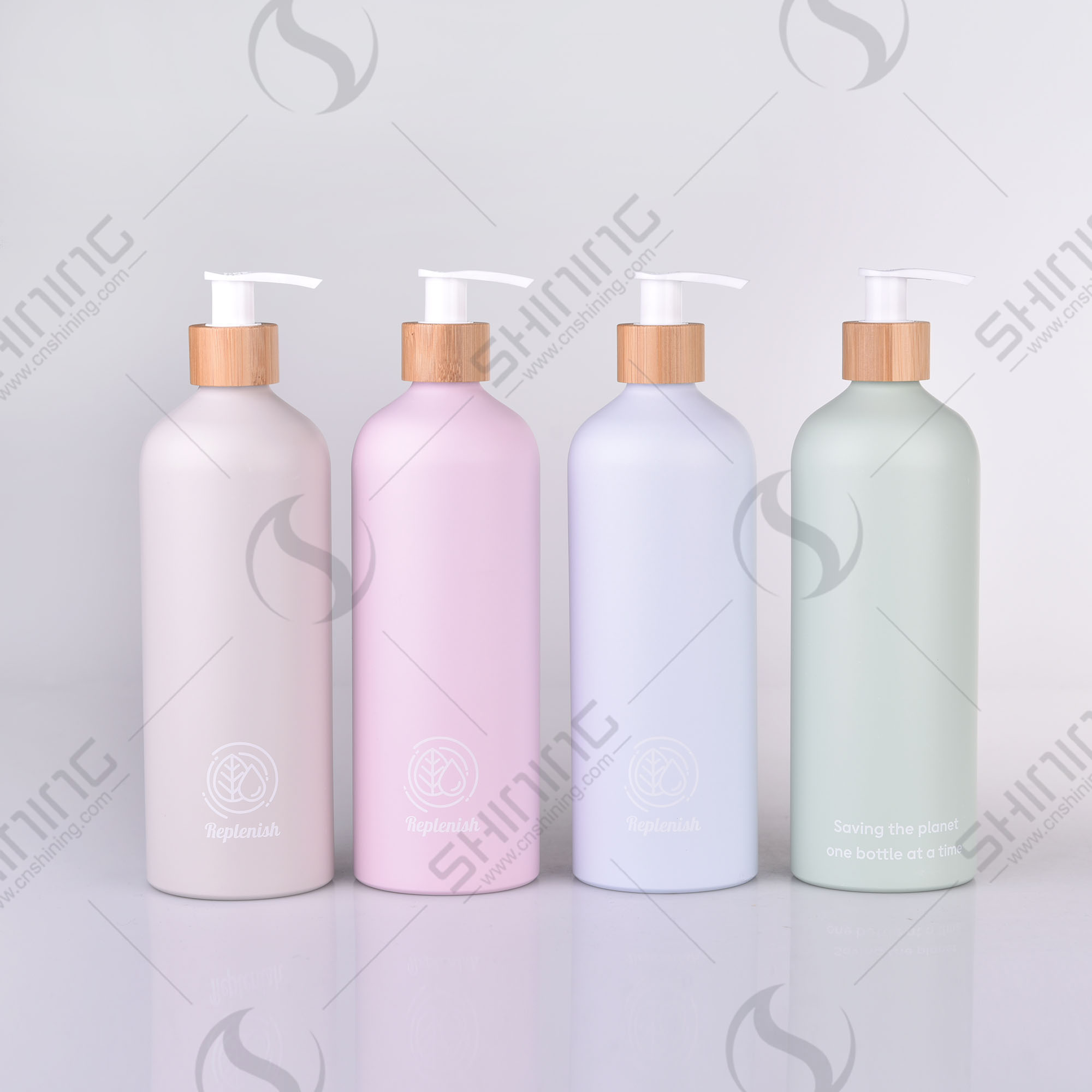Aluminum bottle used in Shampoo & Conditioner Brand