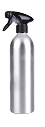 Алюминиевая бутылка с триггерным насосом 