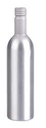 Botella de tratamiento de combustible de aluminio