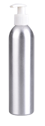 Aluminum lotion bottles 